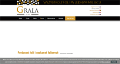 Desktop Screenshot of grala.com.pl